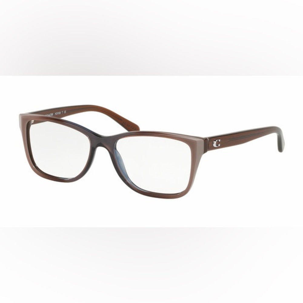Coach Women's Glasses HC6129 in Taupe Laminate